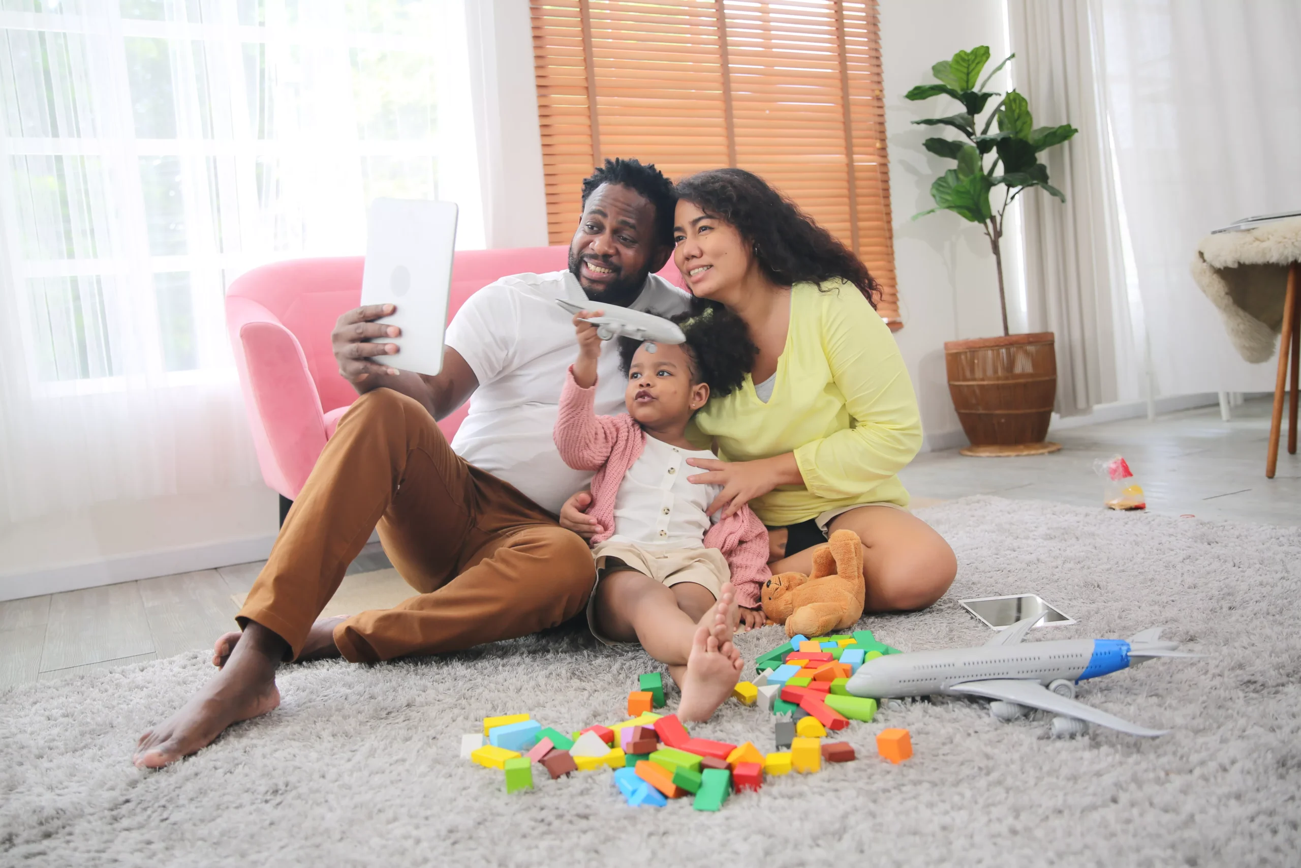 joyful-multiethnic-family-and-their-leisure-at-hom