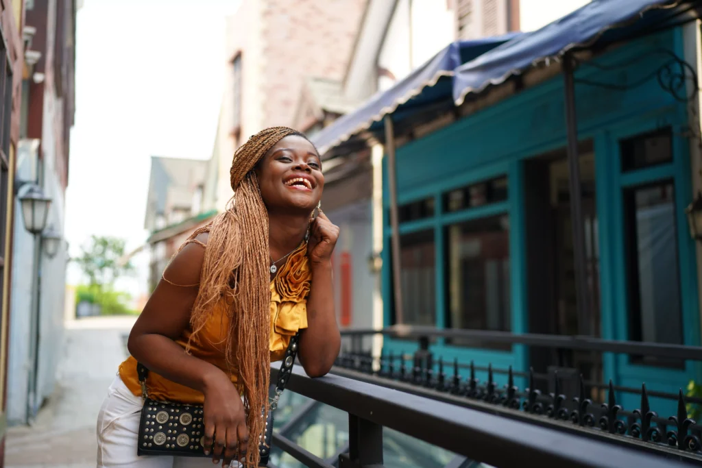 young-african-american-woman-posing