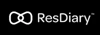 White ResDiary logo